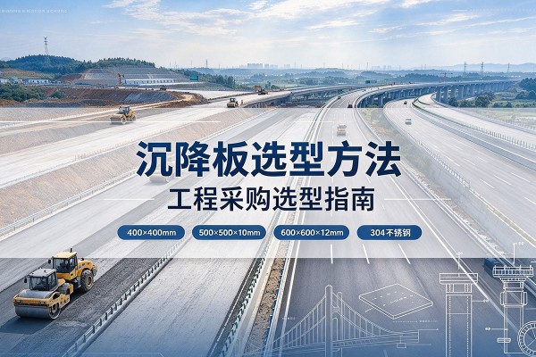 万载沉降板选择方法