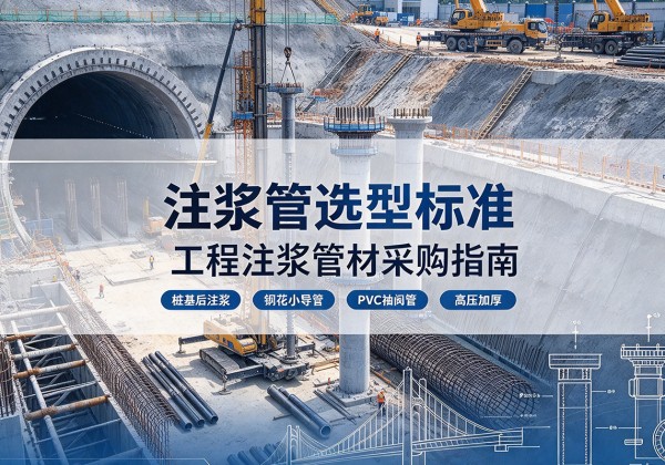 万载注浆管选型标准